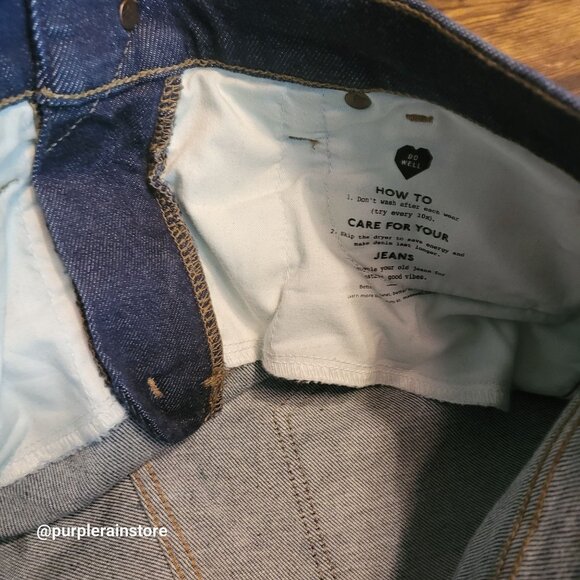 Madewell Jeans Size 28 Skinny 9" Mid Rise Tummy Control Woodland Wash MA938 - Picture 4 of 13